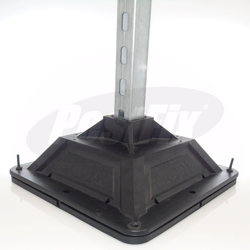 Non Piercing Caddy Pyramid Base Roof Mount